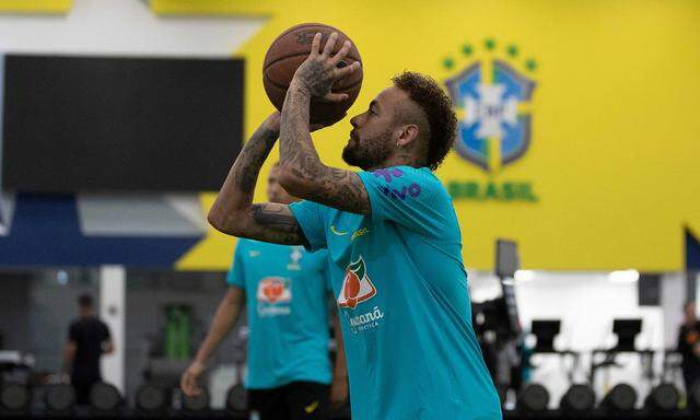 Neymar beim Training
