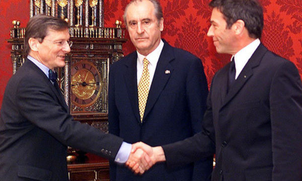 Zehn Jahre "Wende": War da was? (Ex-ÖVP-Chef Schüssel, -Präsident Klestil und -FPÖ-Chef Haider)