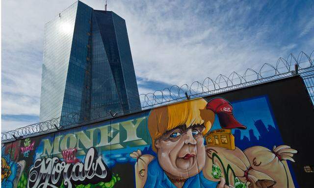 Themenbild: Graffiti-Kunst an der EZB