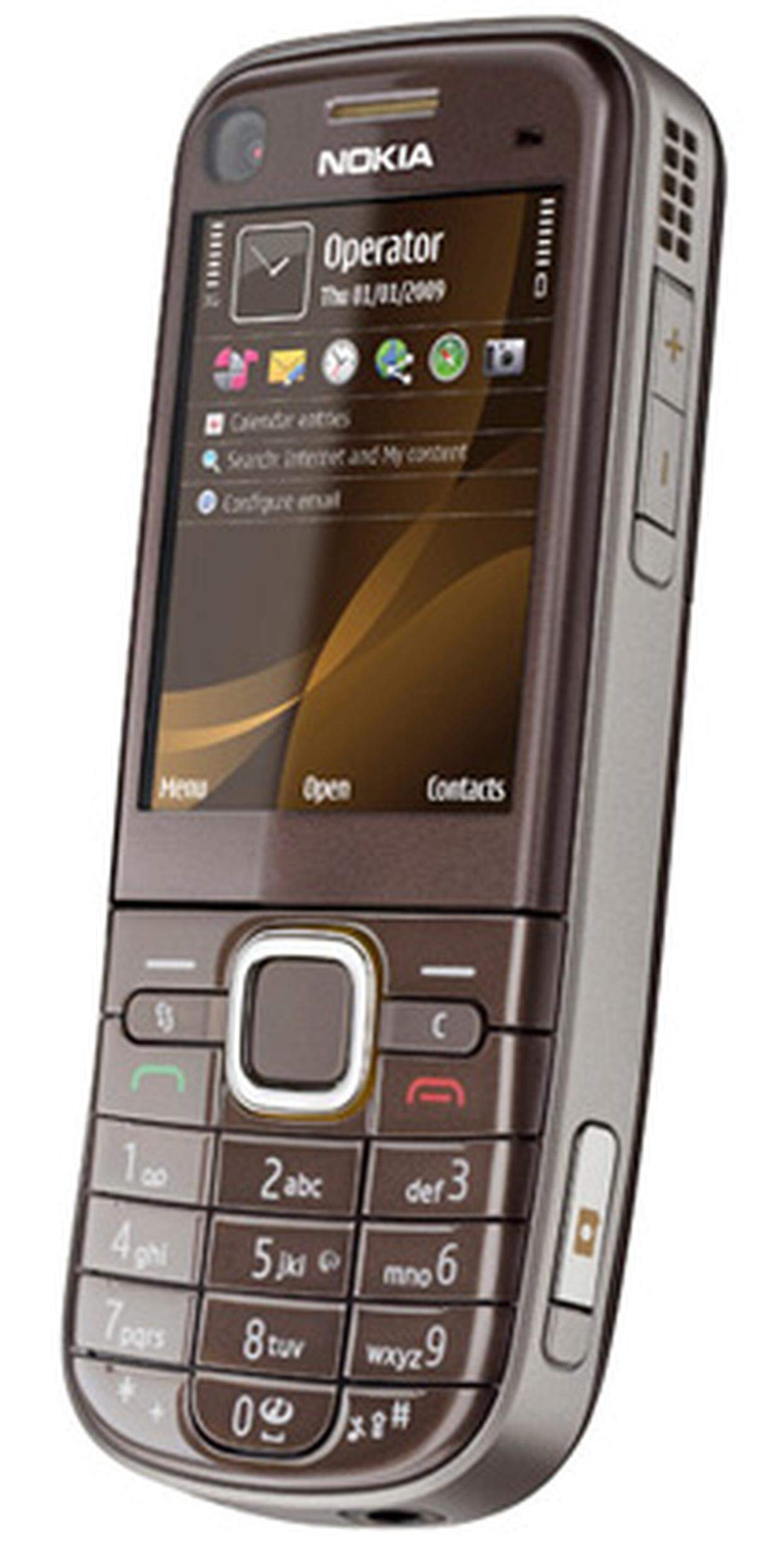 Ein weiterer Vertreter der Navi-Handys. Mit dem 6720 will Nokia vor allem die Sprachführung verbessert haben. Dafür wurde die Geräuschreduzierung optimiert. Unverbindliche Preisempfehlung: 245 Euro.