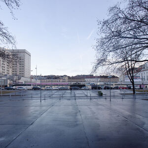 Die Neugestaltung des Heumarkt-Areals zwischen dem Hotel Intercontinental (l.) und dem Konzerthaus (r.) beschäftigt die Stadt seit Jahren.