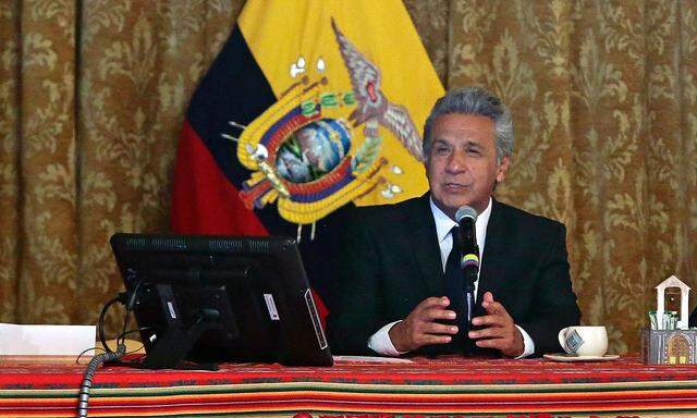Archivbild: Ecuadors Staatschef Lenín Moreno