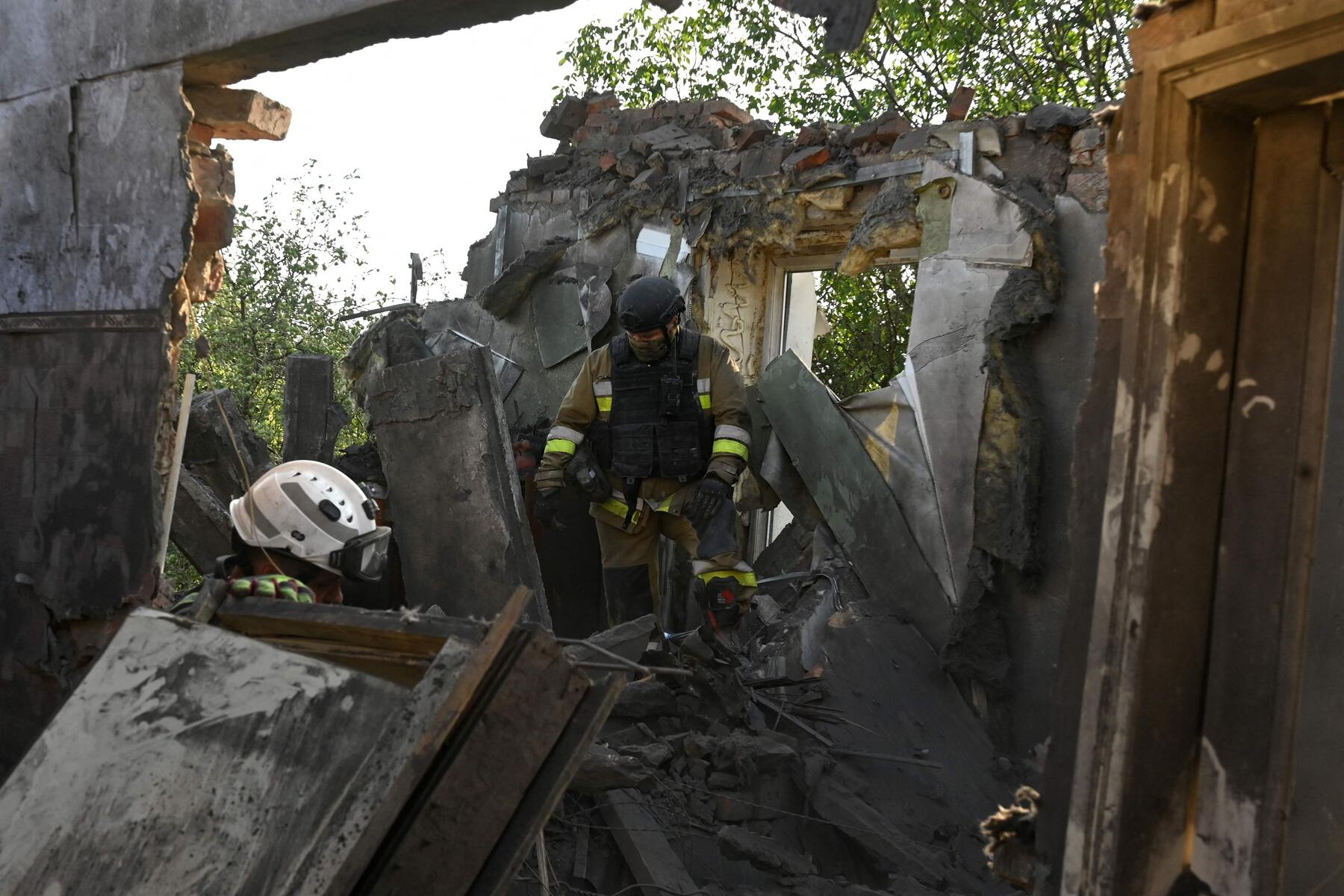 One dead, nine injured in Russian attack on Kharkiv; ship also targeted
