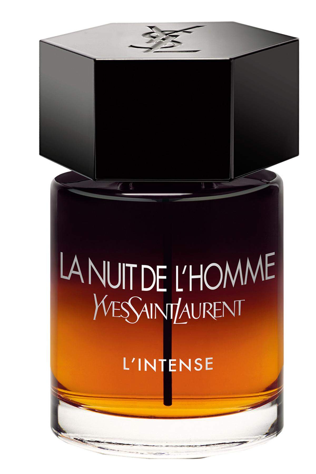 „La Nuit de l’homme – L’Intense“, 60 ml Eau de Parfum intense um 73 Euro. 