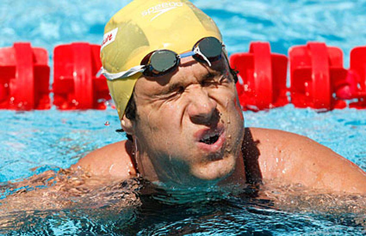 Bei der Schwimm-WM 2009 in Rom schwamm Rogan an allen Finalläufen vorbei.