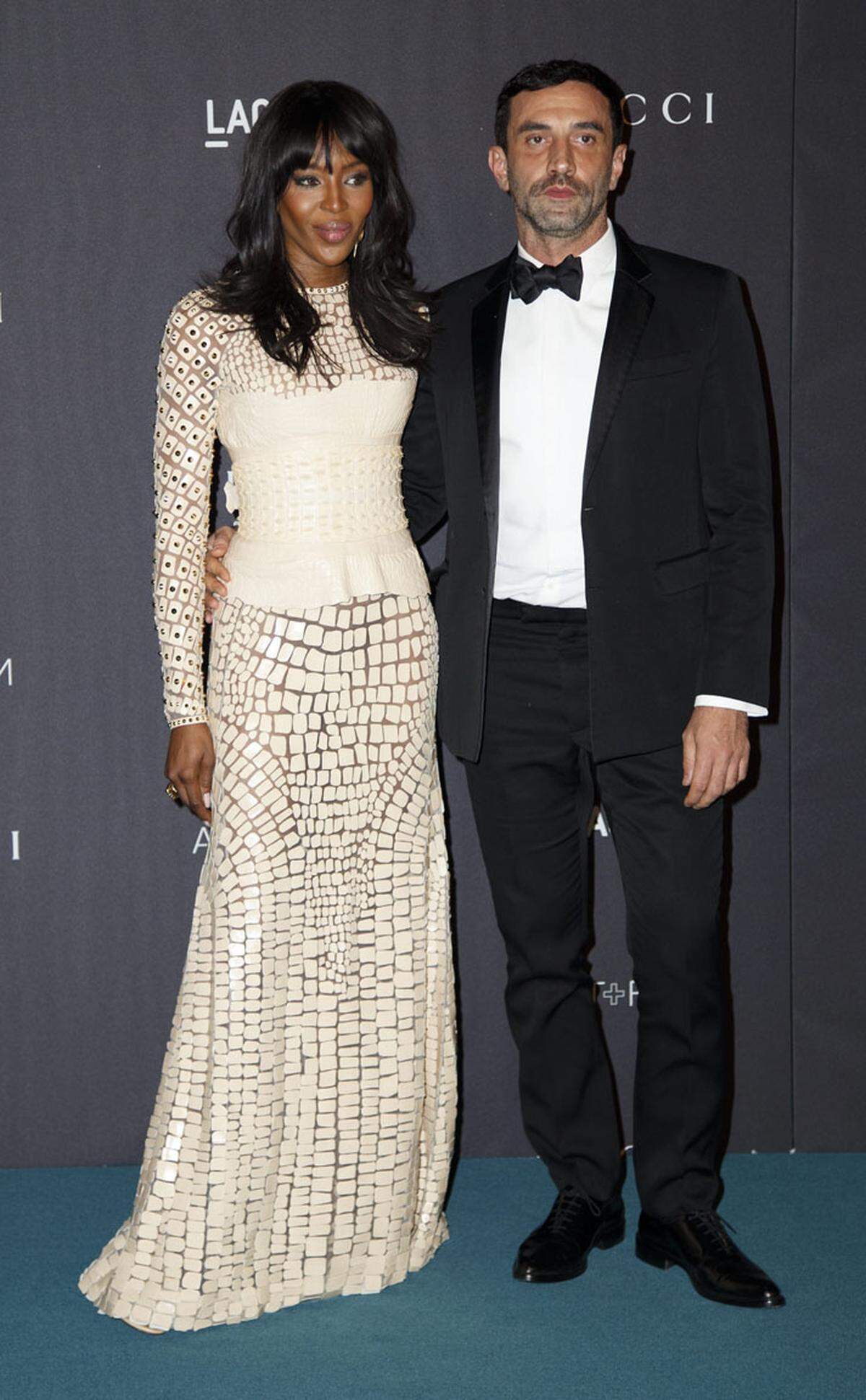 Bei der LACMA Art + Film Gala in Los Angeles wurden  Künstler James Turrell und Regisseur Alejandro González Iñárritu geehrt. Viele Stars kamen, um zu mitzufeiern. So etwa Model Naomi Campbell, die mit Givenchy-Designer Riccardo Tisci erschien.      