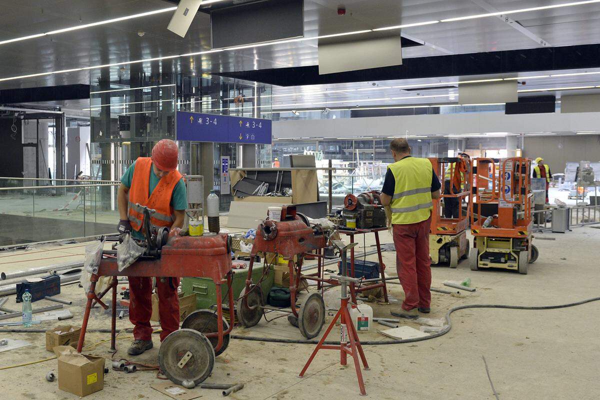 Die Bauarbeiten am Hauptbahnhof neigen sich dem Ende zu: Das milliardenschwere Bauprojekt in Wien-Favoriten wird in 50 Tagen offiziell eröffnet.