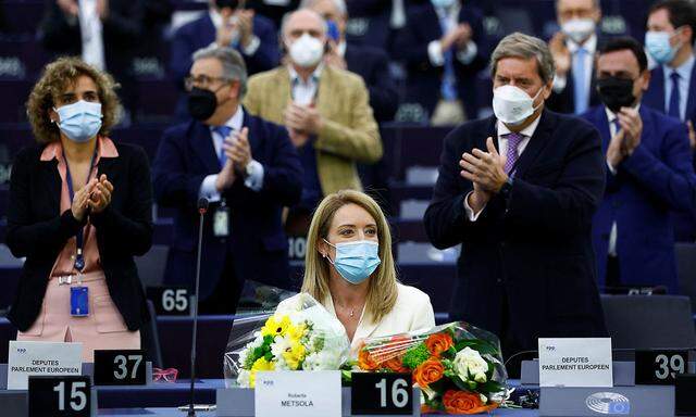EU lawmakers elect parliament president in Strasbourg