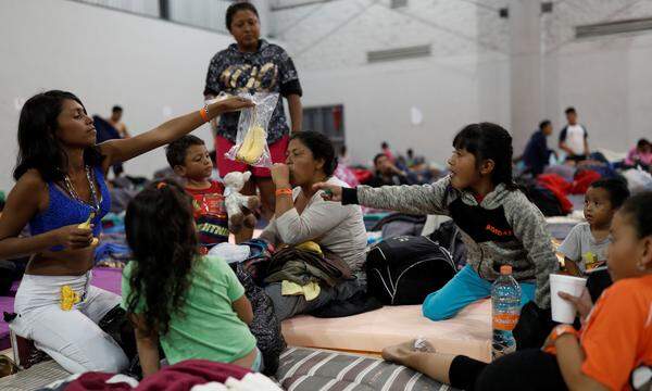 Laut einer Befragung des Umfrage-Instituts Mitofsky sprachen sich Mitte November knapp mehr als die Hälfte der Mexikaner dafür aus, die Migranten aus Honduras, Guatemala und El Salvador zu unterstützen. 51,4 Prozent erklärten, Mexiko müsse den Einwanderern helfen, vor allem aus Gründen der Menschlichkeit. 33,8 Prozent der Befragten sagten, Mexiko solle eine ablehnende Haltung einnehmen.