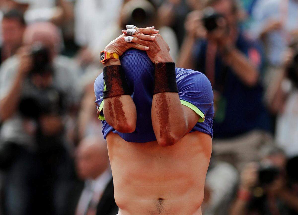 Unwiderstehlich stürmte Rafael Nadal zum zehnten French-Open-Titel. Am Ende war selbst er fassungslos.