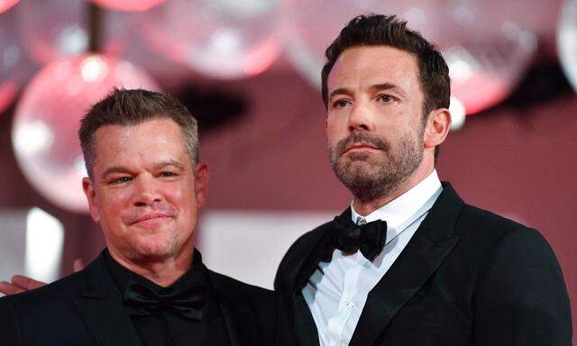 „Wir sind Freunde, weil wir uns lieben und zusammen aufgewachsen sind“, sagt Ben Affleck (re. ) über seine Freundschaft mit Matt Damon (li.).       