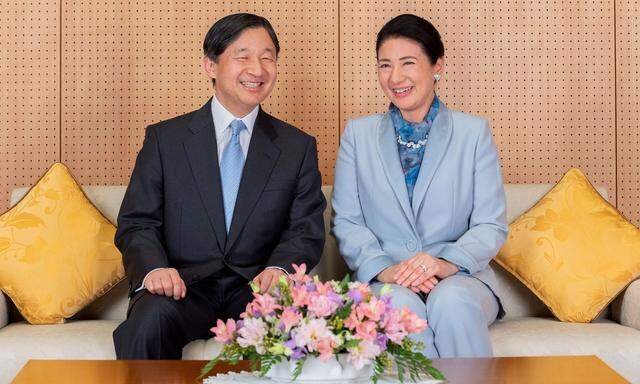 Kaiser Naruhito und Ehefrau Masako.