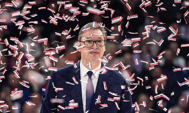 Serbiens Präsident Aleksandar Vučić machen die offenkundigen Manipulationen der jüngsten Wahlen kräftige Probleme.