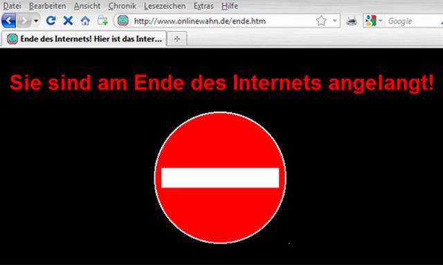 Jugendschutz droht Deutschland InternetWueste