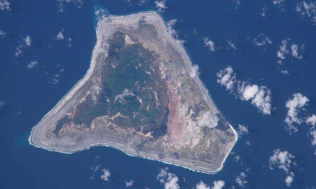 Die unbewohnte Koralleninsel Malden wäre mit ca. 40 km2 die größte der drei Inseln „Neurusslands“ im Zentralpazifik.