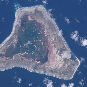 Die unbewohnte Koralleninsel Malden wäre mit ca. 40 km2 die größte der drei Inseln „Neurusslands“ im Zentralpazifik.