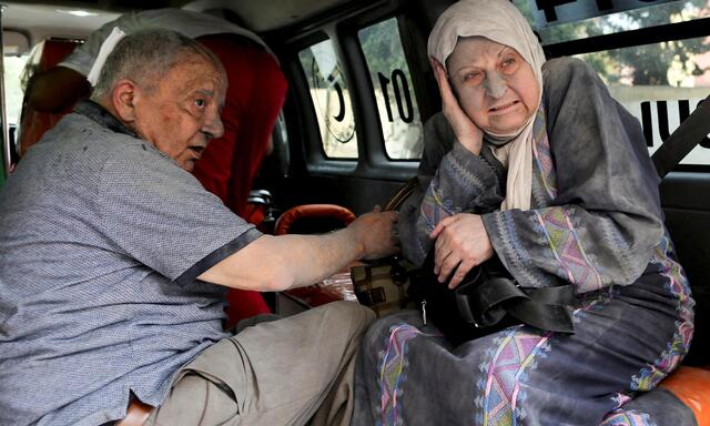 Laute Detonationen. Die Menschen in Gaza leben in Angst vor Israels Angriffen. 