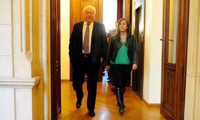 Bürgermeister Michael Häupl (SPÖ) und Vizebürgermeisterin Maria Vassilakou (Grüne)