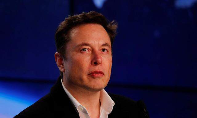 SpaceX founder Musk speaks at a post-launch news conference in Cape Canaveral