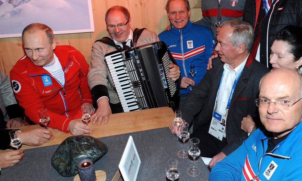 Prominenz ist gern gesehen. 2014 war sogar Wladimir Putin im zu Gast.