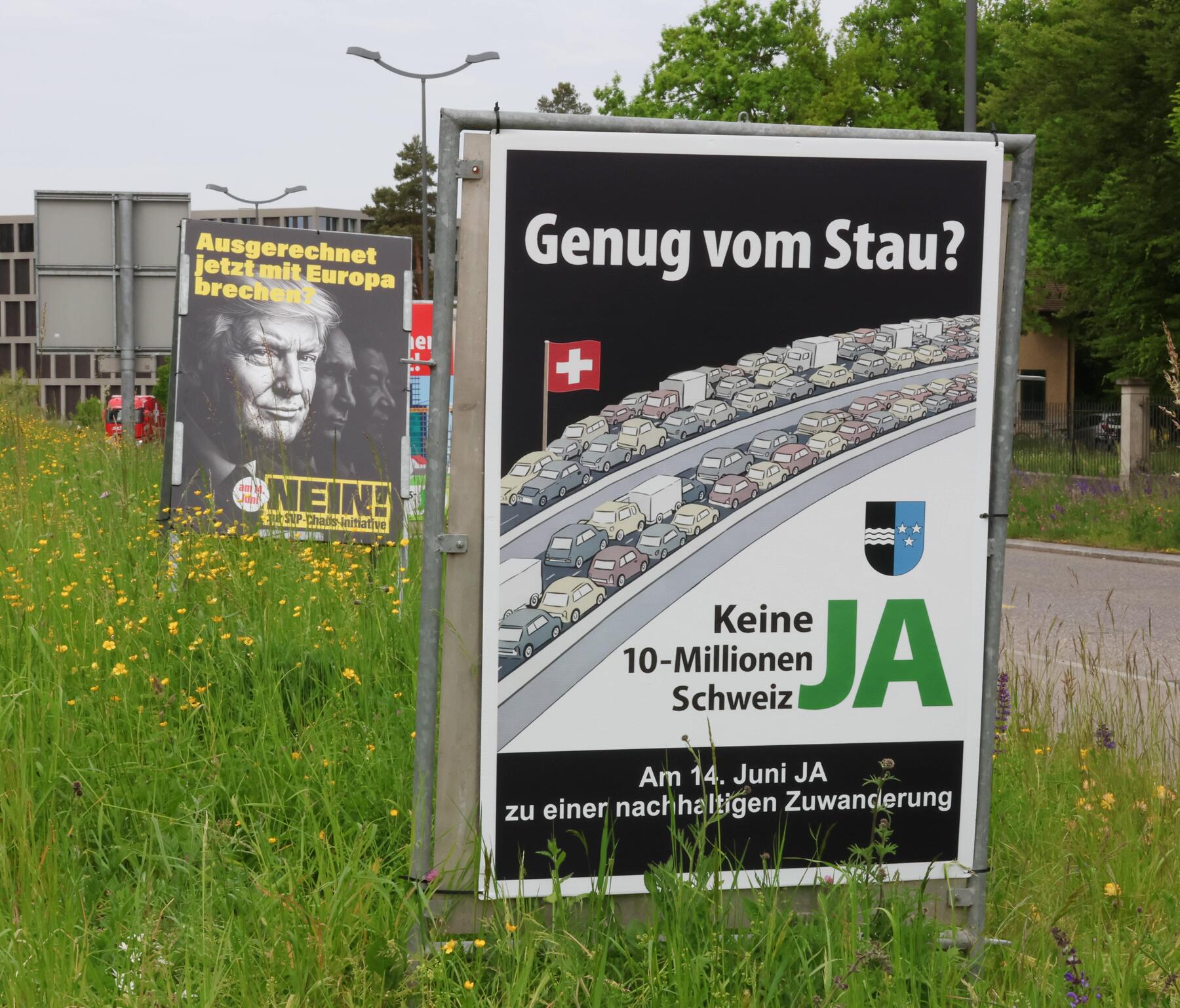 Darf die Schweiz nicht mehr als zehn Millionen Ein