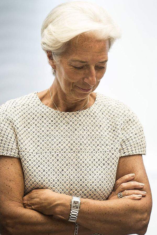 Ein wichtiges Wort mitzureden hat bei der Griechenland-Rettung auch IWF-Chefin Christine Lagarde.