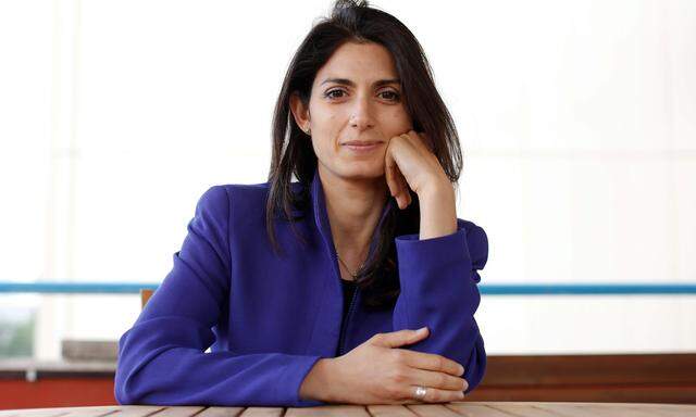 Kämpft um Rom: Anwältin Virginia Raggi will die neue Bürgermeisterin werden.