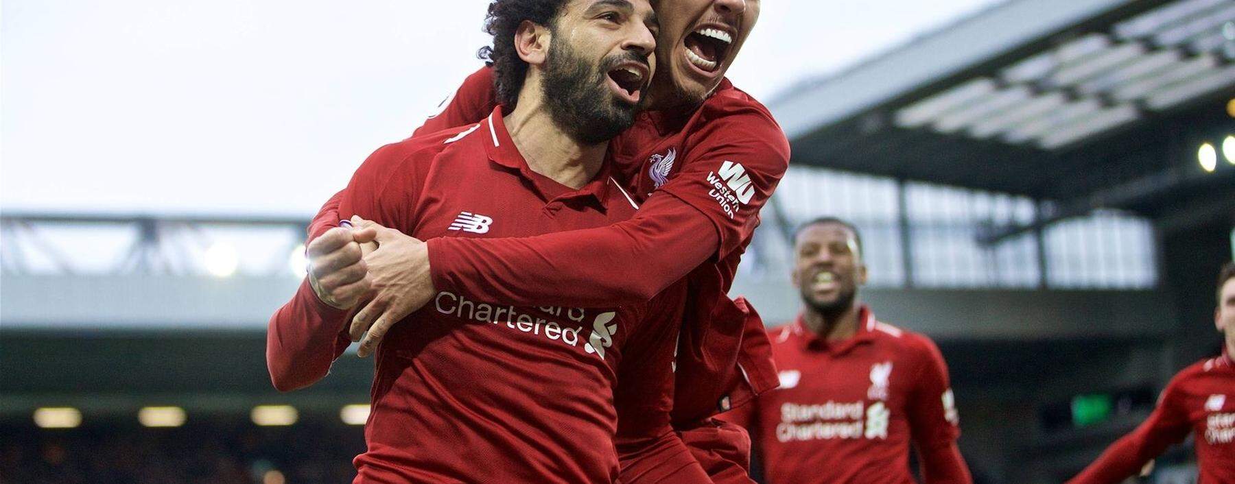 Liverpool wird den ersten Titel seit 30 Jahren gewinnen. Salah und Firmino machen es möglich – nur ihren Torjubel müssen sie noch coronatauglich anpassen. 