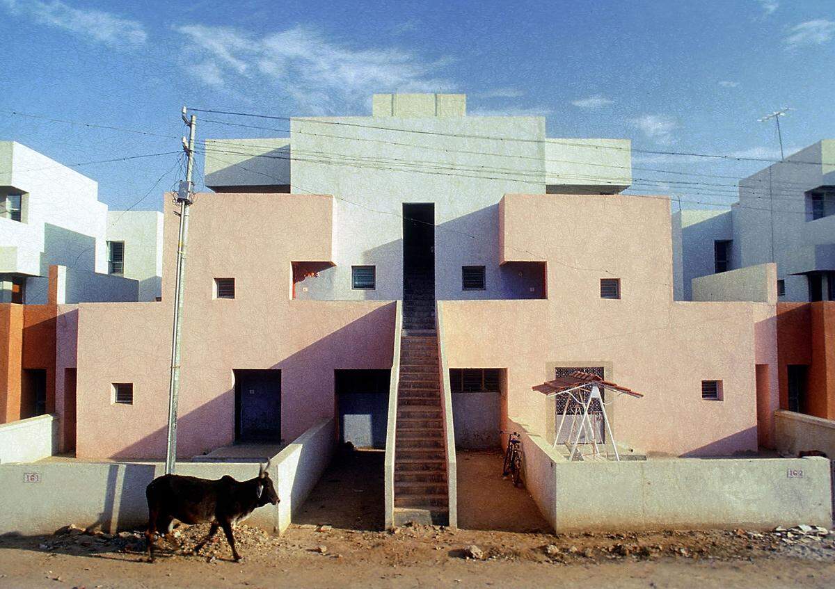 Wohnsiedlung für die Life Insurance Corporation of India, Ahmedabad, 1973