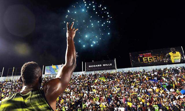 Fans bejubeln Usain Bolt