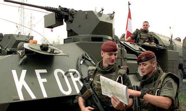 Bundesheer entsendet 150 Soldaten in den Kosovo