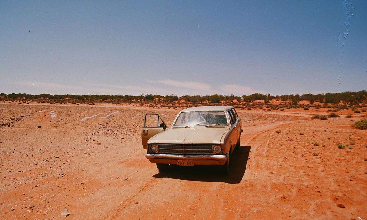 Auf der trügerischen Piste von William Creek nach Coober Pedy.