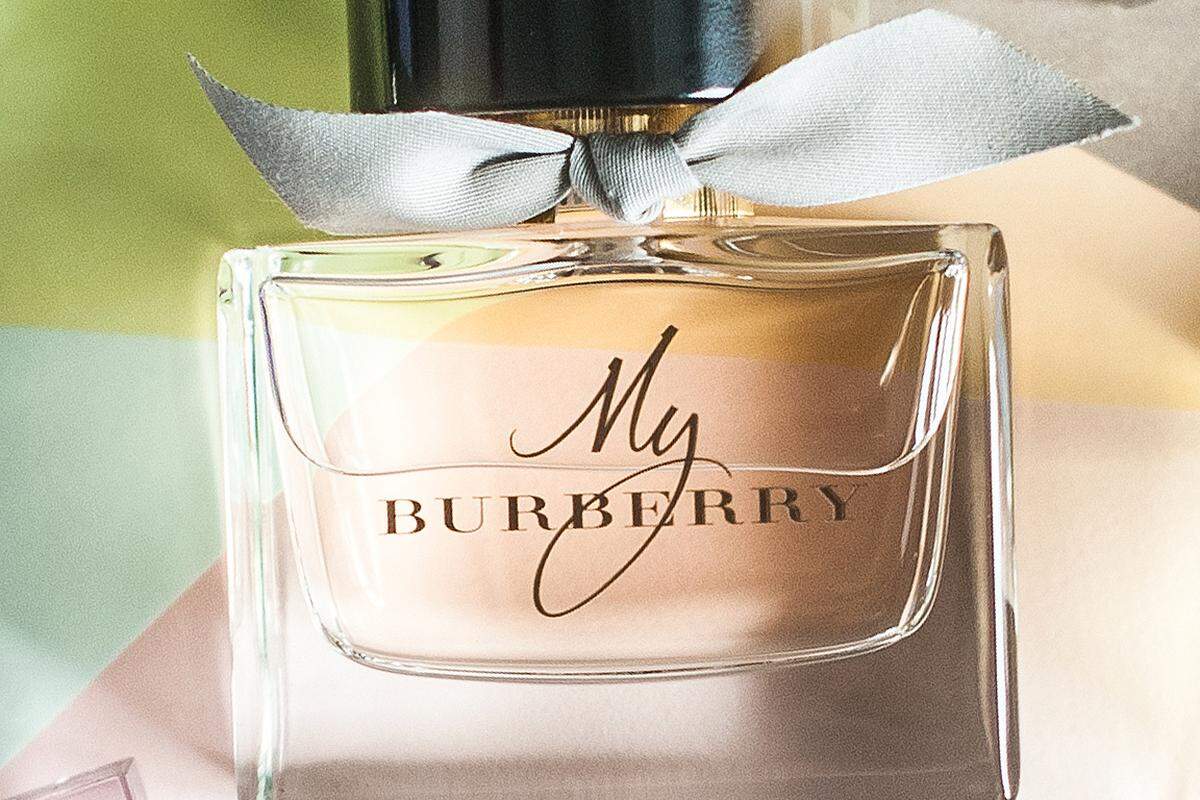  „My Burberry“, das neue Eau de Toilette, 50  ml um 68 Euro.