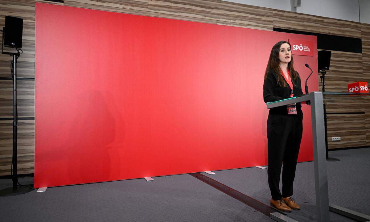 Die Leiterin der SPÖ-Wahlkommission, Michaela Grubesa