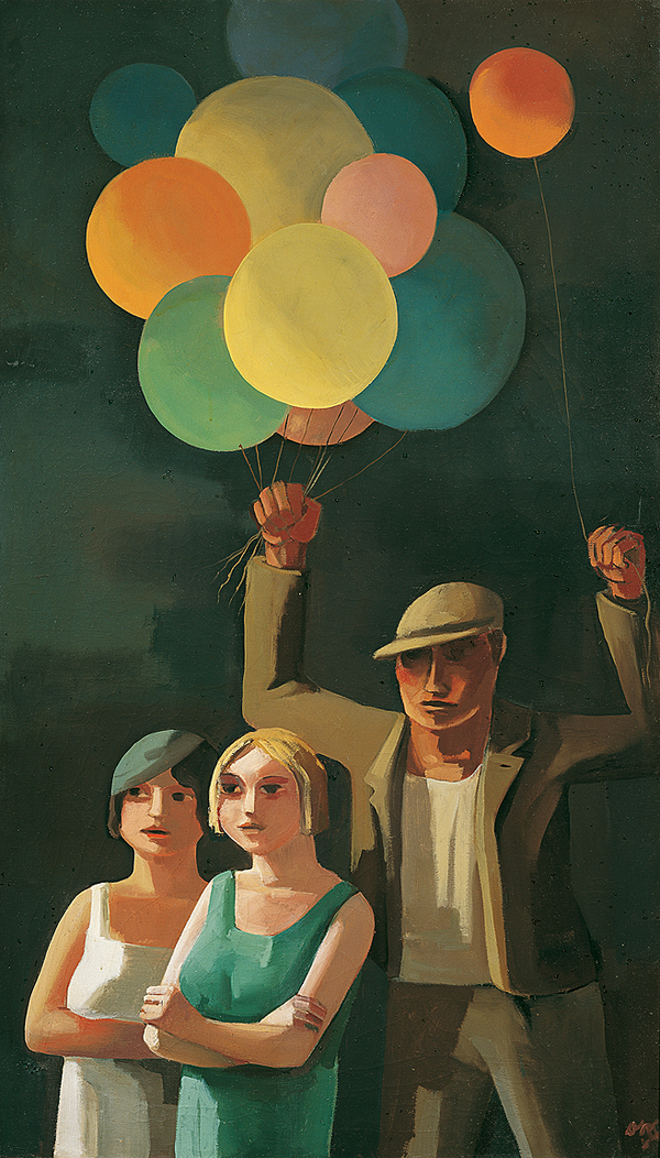 14. Februar bis 15. Juni Unteres Belvedere www.belvedere.at  Otto Rudolf Schatz: Ballonverkäufer, 1929 (c) Belvedere, Wien 