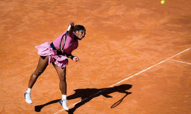 May 12, 2021, ROMA, ITALY: Serena Williams of the United States in action during the second round of the 2021 Internazio