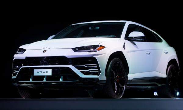 Passender Auftakt für das erste SUV von Lamborghini: Vor allem in den USA hoffen die Italiener auf viele Käufer des neuen Urus. 