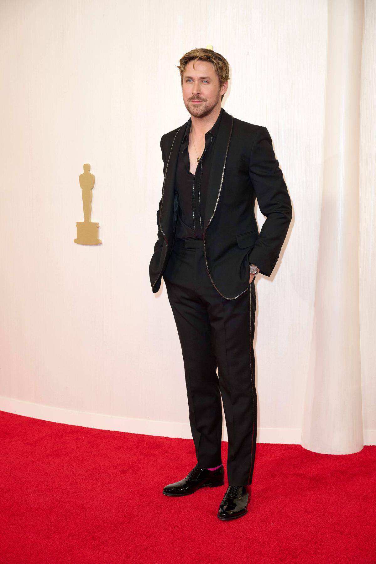 Ryan Gosling in Gucci 
