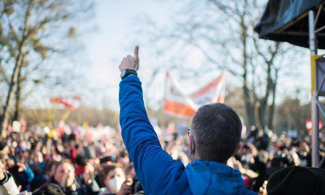 Auf der Corona-Welle gen Wahlsieg: FPÖ-Chef Herbert Kickl