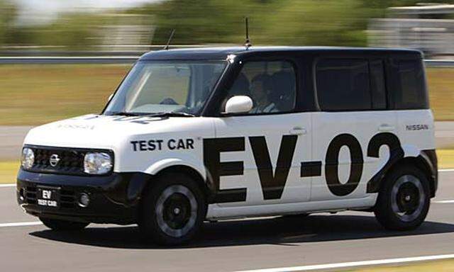 Das Elektroauto Nissan EV-02.