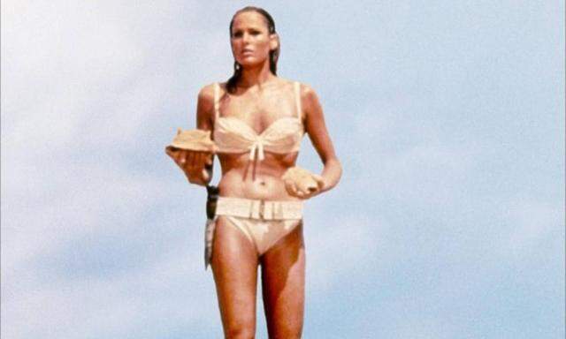Den Durchbruch erlebte der Bikini durch "Bond-Girl" Ursula Andress. 