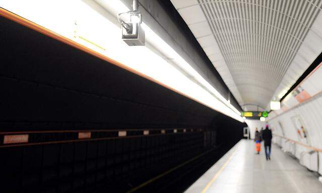 Archivbild: Ein Bahnsteig der Linie U3