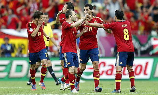 Spanien war mit dem 1:1 zufrieden