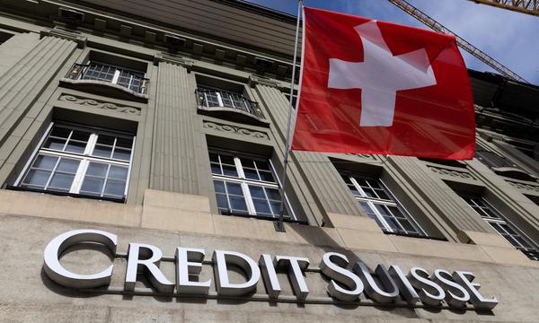 Jüngstes Beispiel von ausländischen Banken in Schwierigkeiten: Die Credit Suisse konnte nur durch eine Übernahme gerettet werden.