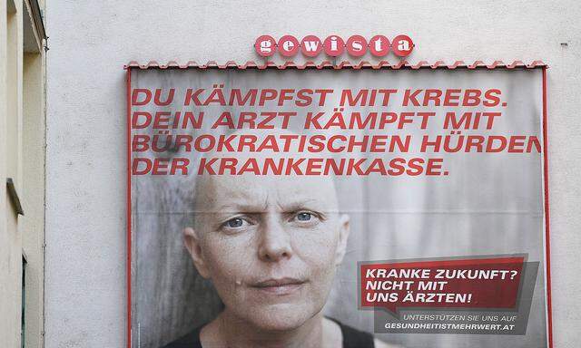 Eines der Plakate der Kampagne