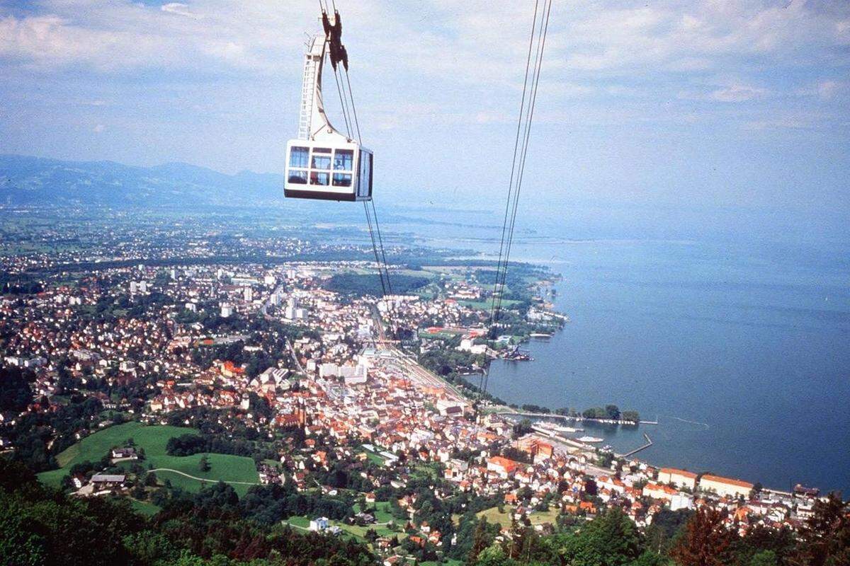 Etwas teurer wird es bereits in Vorarlbergs Hauptstadt Bregenz: Die Parkstunde dort kostet 1,10 Euro.