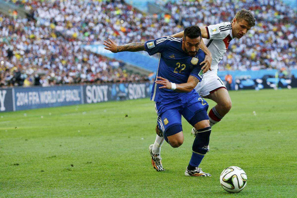 erfolgreiche Pässe gab es im Finale zwischen Deutschland und Argentinien - Bestwert im gesamten Turnier.