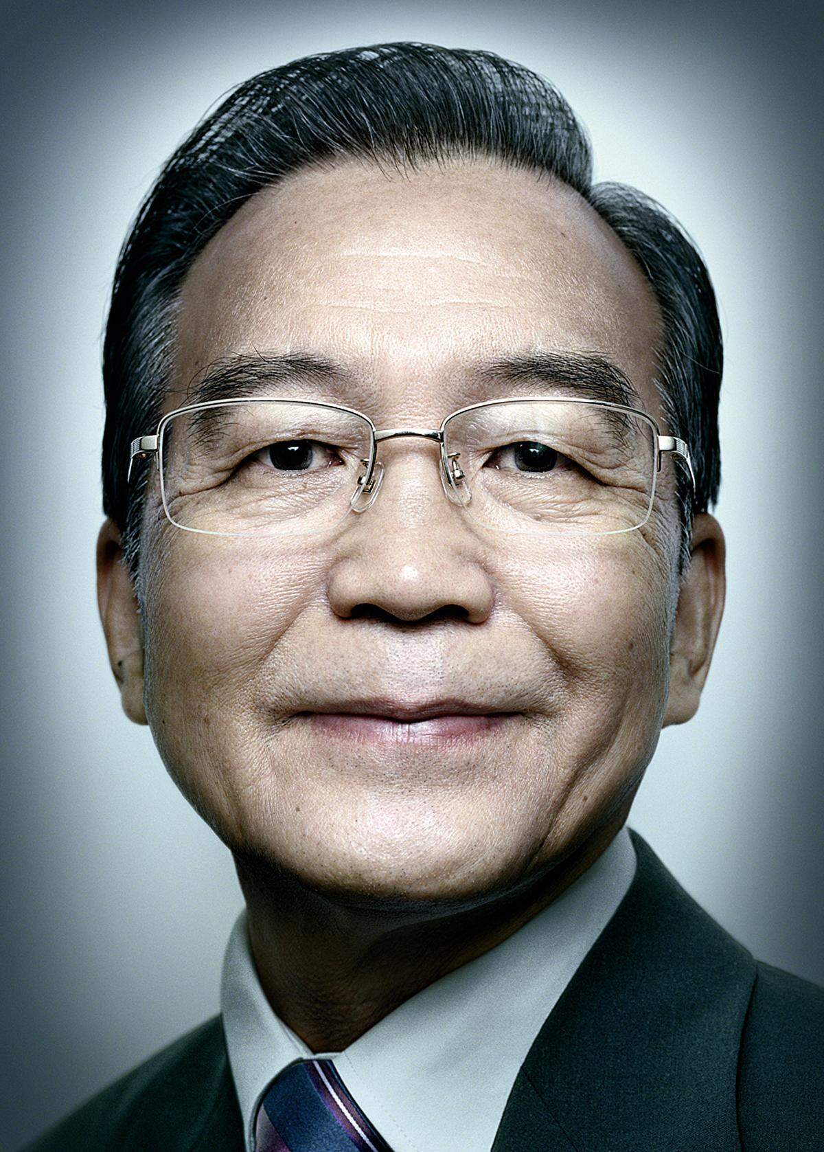 Wen Jiabao Premierminister von China, im Amt seit März 2003. (c) Platon