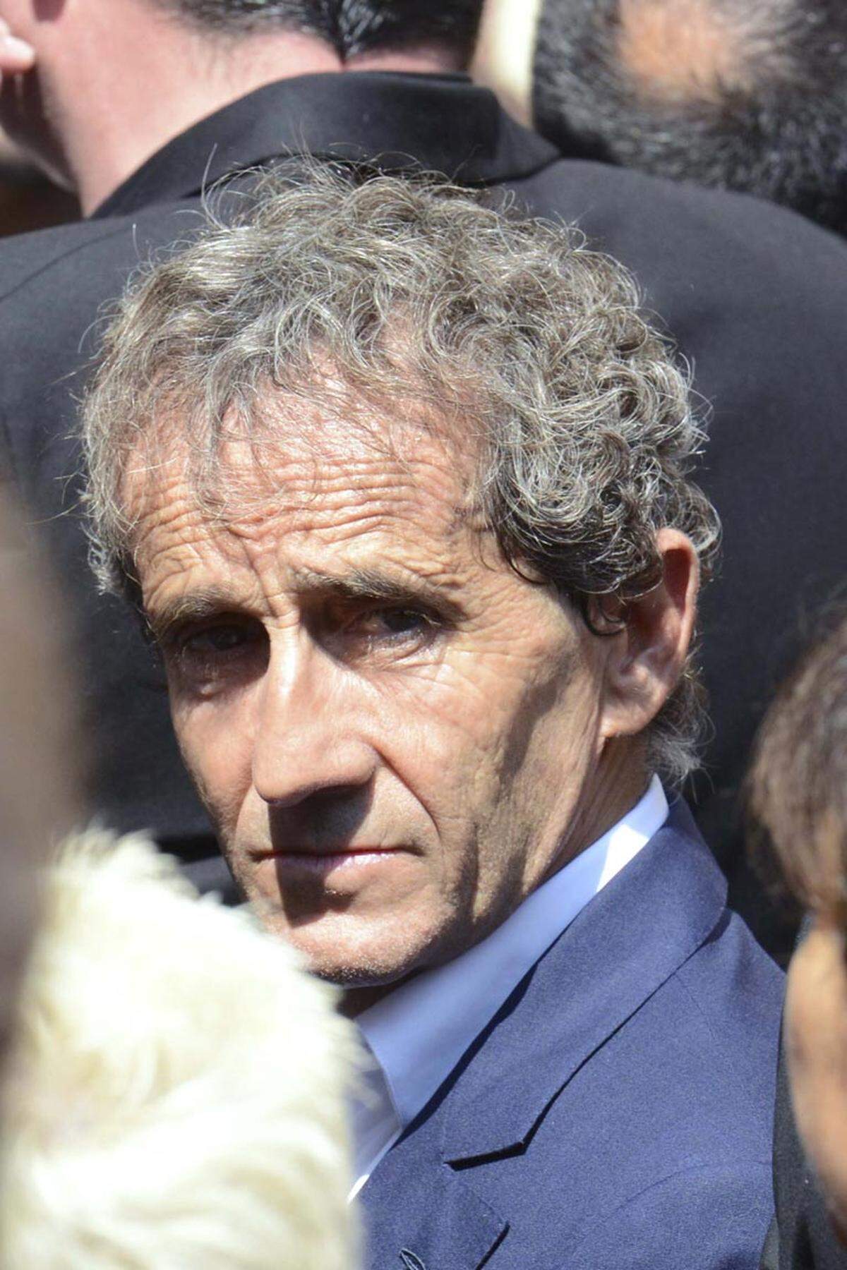 ...wie die französische Formel-1-Legende Alain Prost.