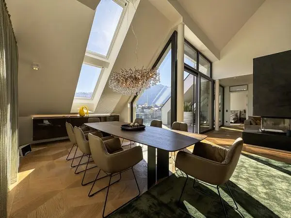 Penthouse on Lake Traun.